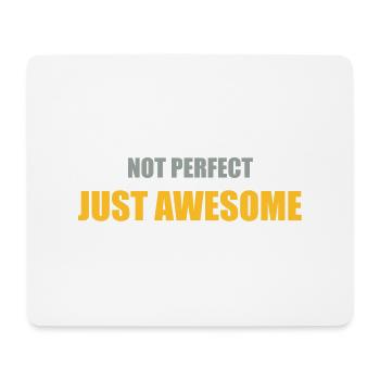 awesome - Mousepad (Querformat) - Weiß - Vorne