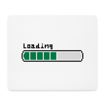 Loading - Mouse Pad (horizontal) - white - Front
