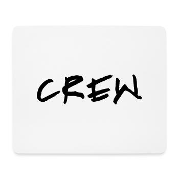 crew_vec_1 de - Mousepad (Querformat) - Weiß - Vorne