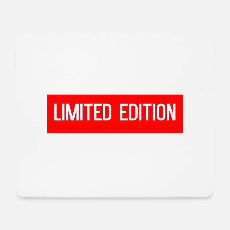 Limitierte Auflage - Mousepad (Querformat) - Weiß