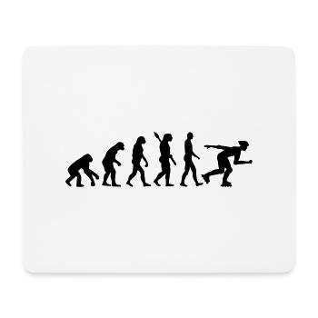 Evolution Inline Skating - Mousepad (Querformat) - Weiß - Vorne