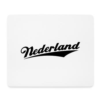 NEDERLAND MARK - Mousepad (Querformat) - Weiß - Vorne