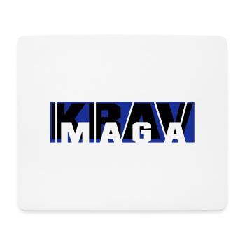 krav_maga_vec_2 de - Mousepad (Querformat) - Weiß - Vorne