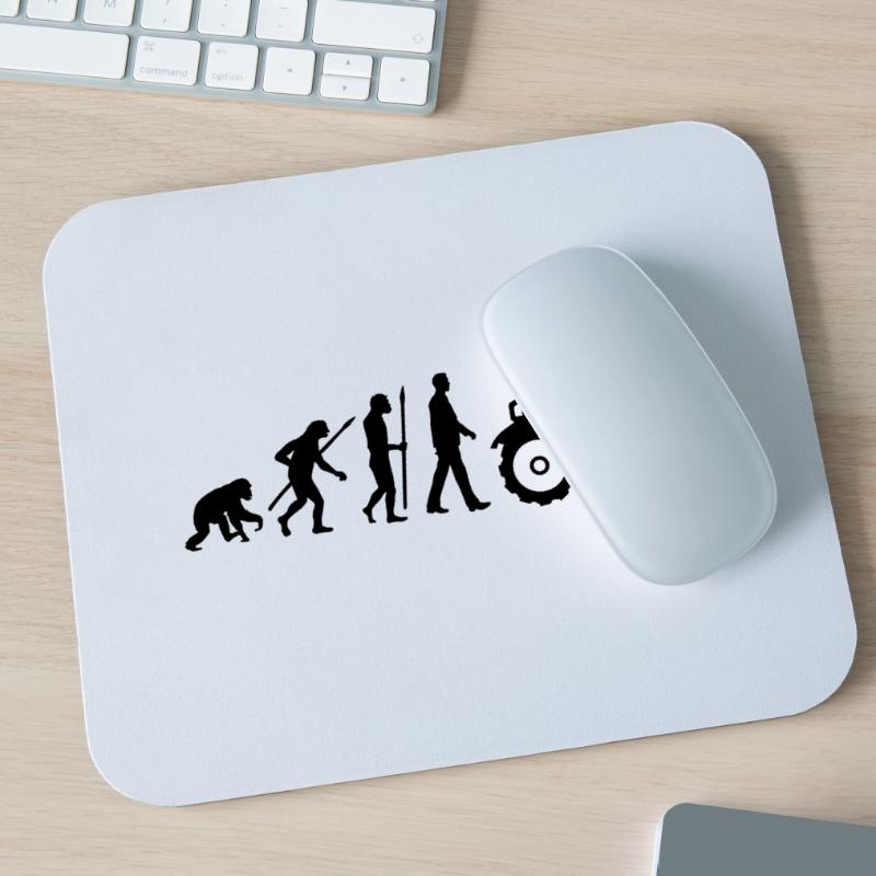 evolution_bauer_mit_traktor_032013_a_1c Mouse Pad (horizontal)