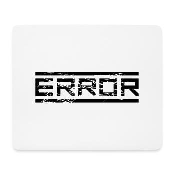 kratzer risse geek error computer download nicht g - Mousepad (Querformat) - Weiß - Vorne