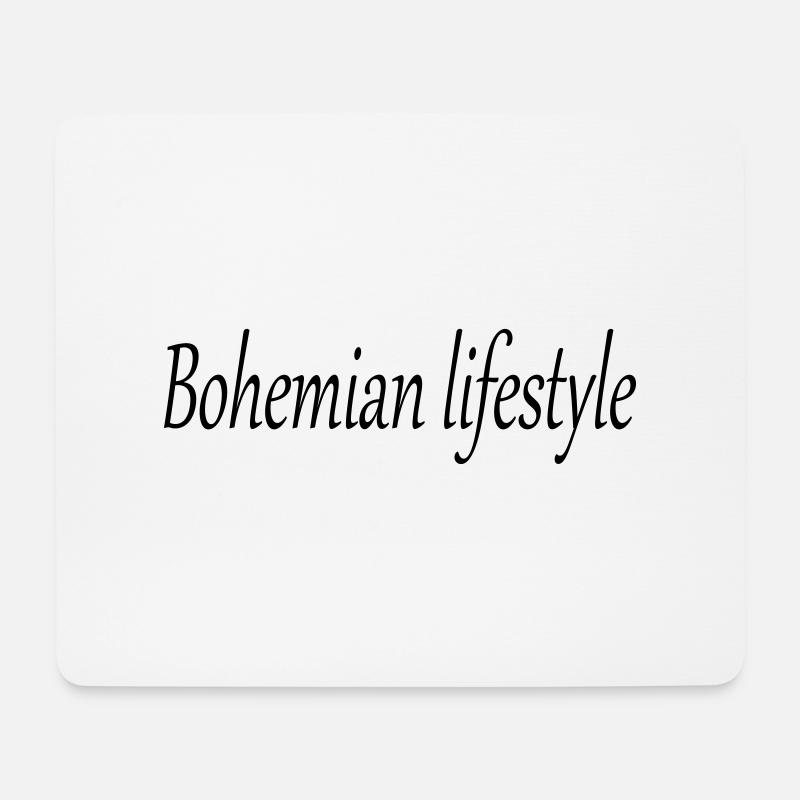 Bohemian lifestyle - Mousepad (Querformat) - Weiß