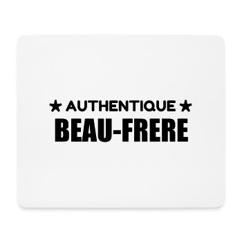 Beau Frère / Frere / Beau-Frère / Mariage / Marié - Tapis de souris (format paysage) - blanc - Devant