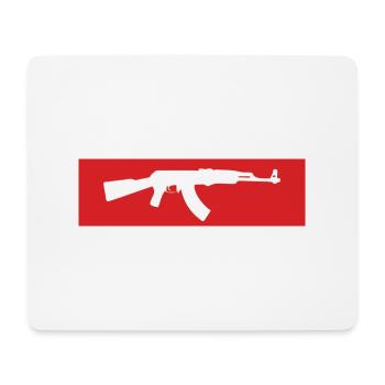 Kalaschnikow - Mousepad (Querformat) - Weiß - Vorne