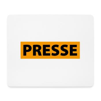 presse - Tapis de souris (format paysage) - blanc - Devant