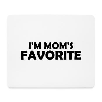 I m mom s - Mousepad (Querformat) - Weiß - Vorne