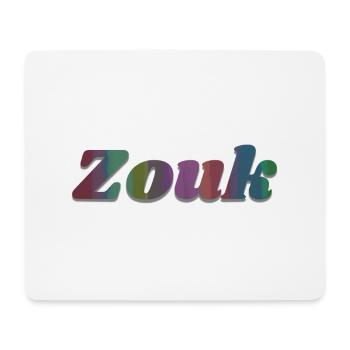 Zouk - Mousepad (Querformat) - Weiß - Vorne