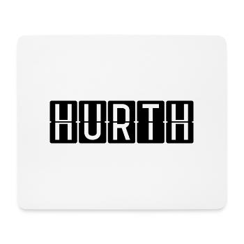 Hürth Airport Sign - Mouse Pad (horizontal) - white - Front