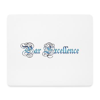 par excellence Französisch-Frankreich besondere einzigartige LZN - Mousepad (Querformat) - Weiß - Vorne
