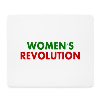 Womens revolution - Mousepad (Querformat) - Weiß - Vorne