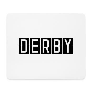 Derby Airport Sign - Mouse Pad (horizontal) - white - Front