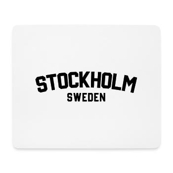 Stockholm Sweden - Mouse Pad (horizontal) - white - Front