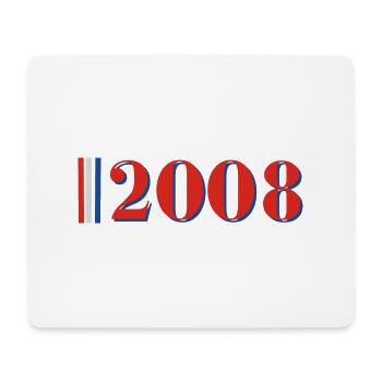 Year 2008 - Mouse Pad (horizontal) - white - Front
