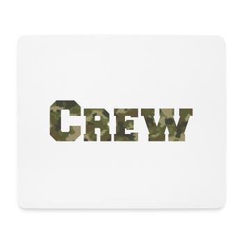 crew - Mouse Pad (horizontal) - white - Front