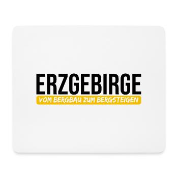 Erzgebirge Bergbau Bergsteigen - Mousepad (Querformat) - Weiß - Vorne