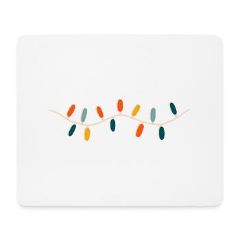 Fairy lights - Mouse Pad (horizontal) - white - Front