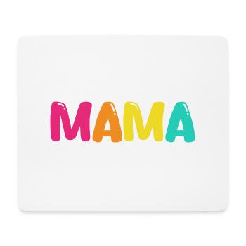 Mama - Mousepad (Querformat) - Weiß - Vorne