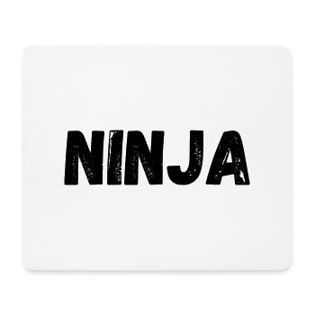 Ninja - Mousepad (Querformat) - Weiß - Vorne