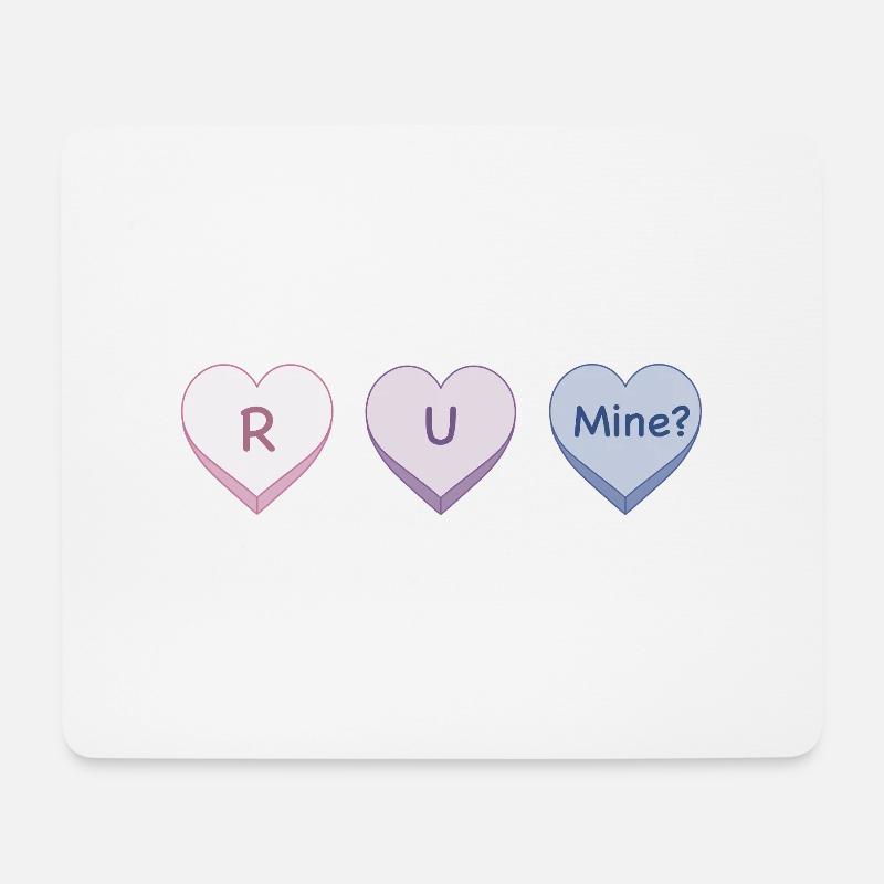 R U Meins? - Mousepad (Querformat) - Weiß