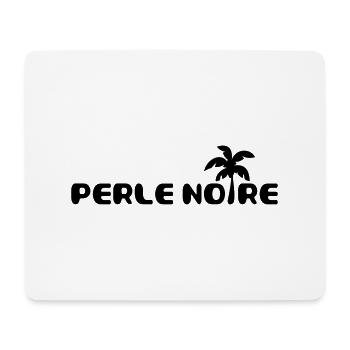 Perle Noire Palmier BXL ai - Tapis de souris (format paysage) - blanc - Devant