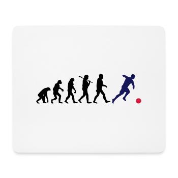 EVOLUTION FOOTBALL - Tapis de souris (format paysage) - blanc - Devant