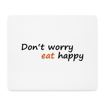 eat - Mouse Pad (horizontal) - white - Front