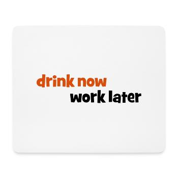 alcohol - Mouse Pad (horizontal) - white - Front