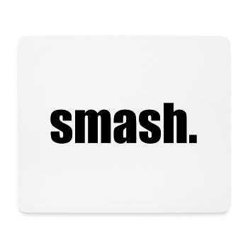 smash punkt s - Mousepad (Querformat) - Weiß - Vorne
