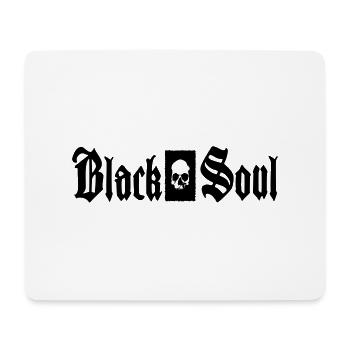 blach soul - Mouse Pad (horizontal) - white - Front