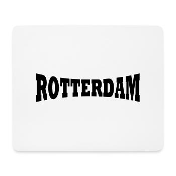 Rotterdam logo - Tapis de souris (format paysage) - blanc - Devant