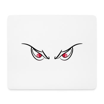 Eyes of devils evil wicked 2c - Mouse Pad (horizontal) - white - Front