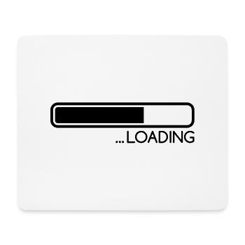 loading_1___f1 - Tapis de souris (format paysage) - blanc - Devant