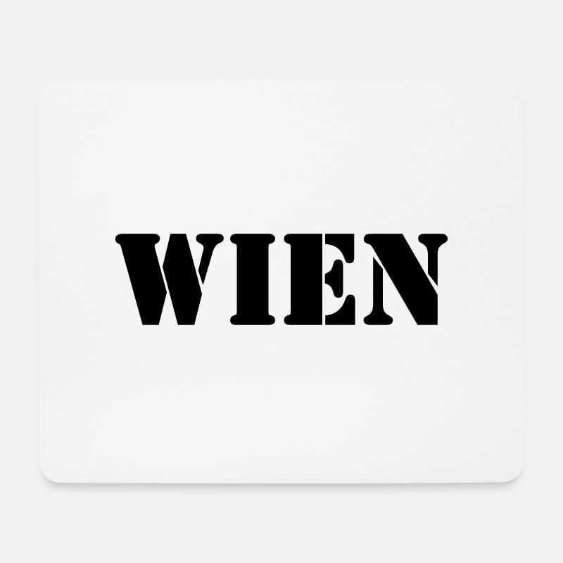WIEN - Mouse Pad (horizontal) - white