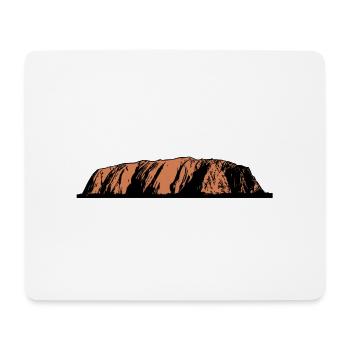 Ayers Rock - Australia - Mousepad (Querformat) - Weiß - Vorne