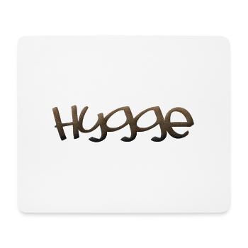 hygge - Tapis de souris (format paysage) - blanc - Devant