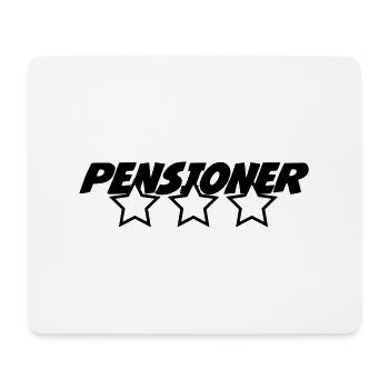 Ruhestand / Rentner / Rentnerin / Rente - Mousepad (Querformat) - Weiß - Vorne