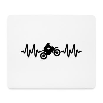 motocross - Muismatje (landscape) - wit - Voor