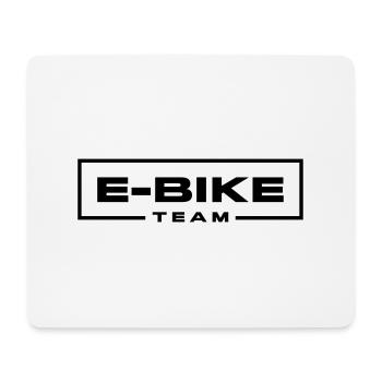 E-BIKE TEAM - Mousepad (Querformat) - Weiß - Vorne