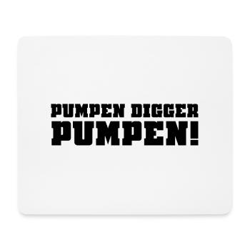 Bodybuilding Workout Gym - Mousepad (Querformat) - Weiß - Vorne