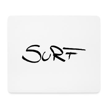 SURF - Mousepad (Querformat) - Weiß - Vorne