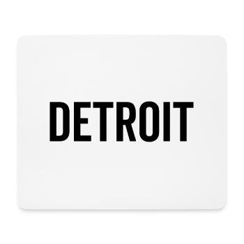 Detroit - Tapis de souris (format paysage) - blanc - Devant