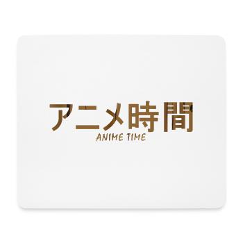 anime time - Mousepad (Querformat) - Weiß - Vorne