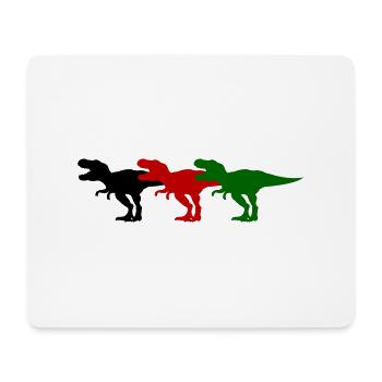 Dinosaure - Tapis de souris (format paysage) - blanc - Devant