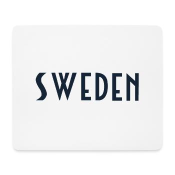Sweden - Mouse Pad (horizontal) - white - Front