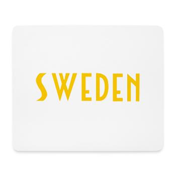 Sweden - Mouse Pad (horizontal) - white - Front