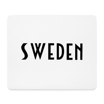 Sweden - Mouse Pad (horizontal) - white - Front